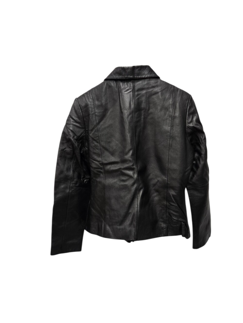 Y2K Wilson Leather Zip Up Moto Jacket - Picture 10 of 15